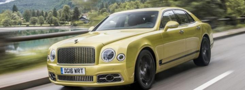 Bentley отправит седан Mulsanne на свалку истории