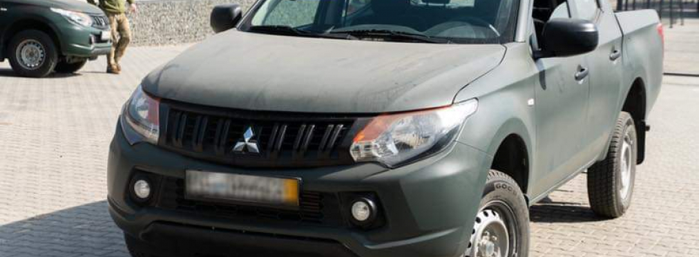 Автопарк ВСУ пополнился пикапами Mitsubishi L200