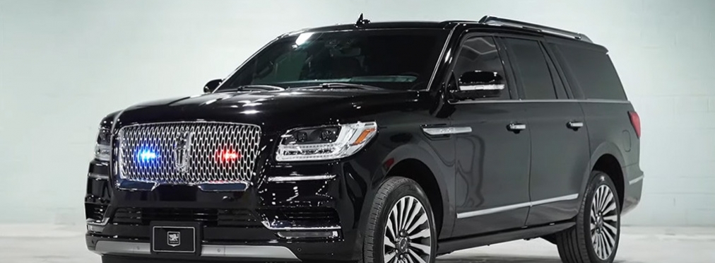 Длиннобазный Lincoln Navigator превратили в броневик