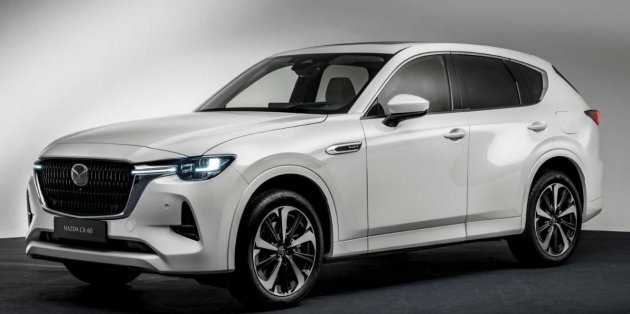 Mazda представила кроссовер CX-60 с новым двигателем