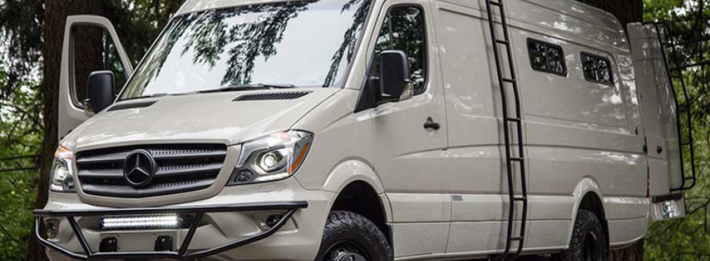 Из Mercedes-Benz Sprinter сделали шикарный дом на колесах