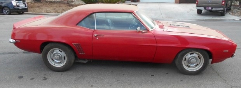 На eBay выставили Camaro 1969 года который простоял в ангаре 20 лет