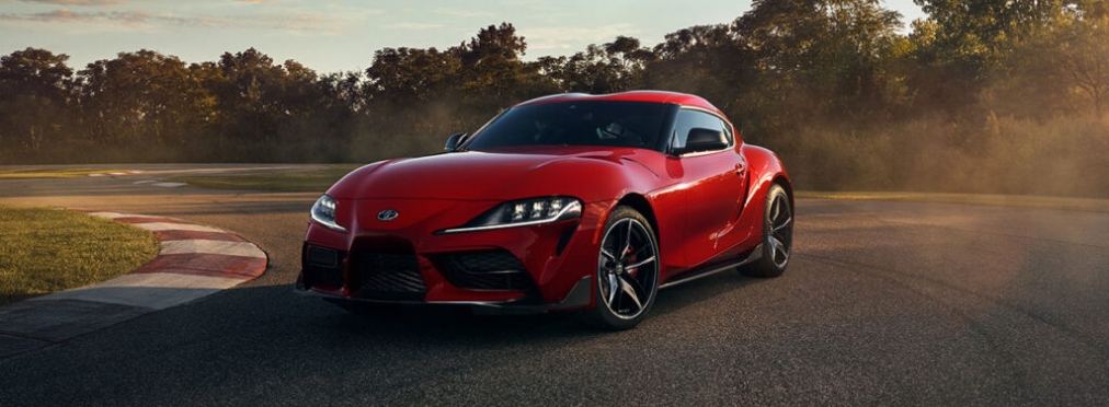 В Украине засветилась новейшая Toyota Supra