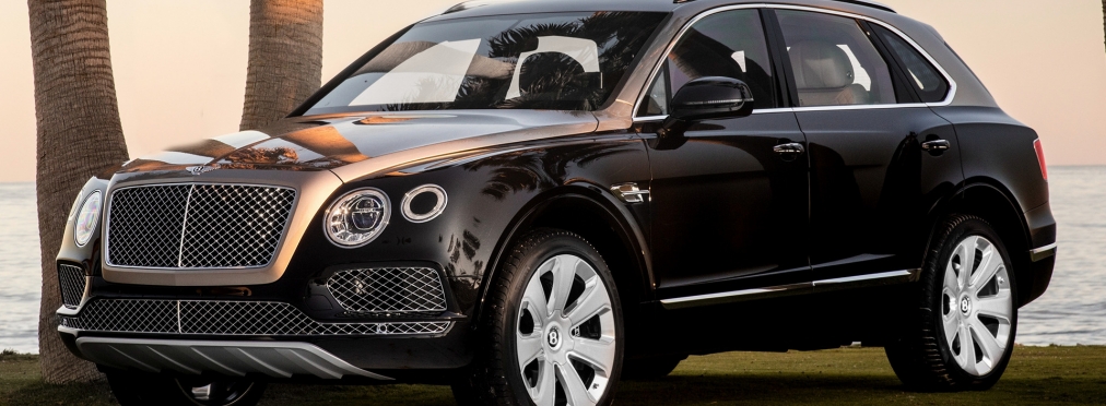 В Украине заметили эксклюзивный внедорожник Bentley