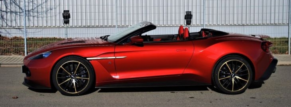 Уникальный Aston Martin Vanquish Zagato Volante продают за 1,5 миллиона евро