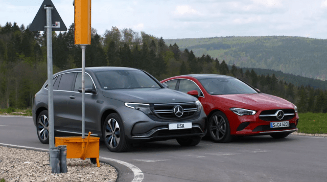 Mercedes показали на видео, какой звук издают их электромобили