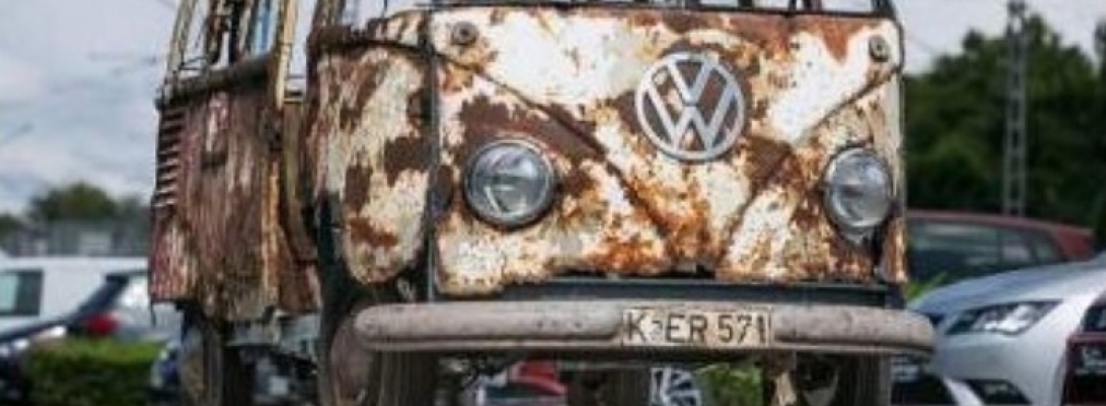 В Германии нашли редкий VW Transporter 50-х годов