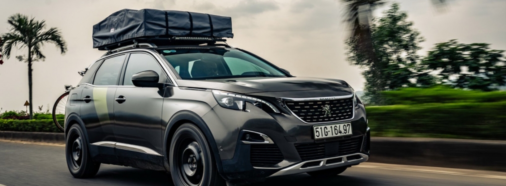 Peugeot 3008 подготовили к путешествию по «тропе Хо Ши Мина»