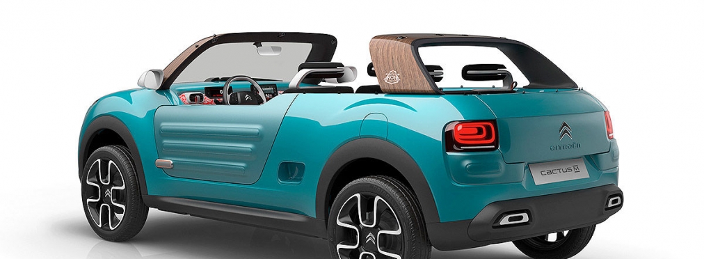 Citroën Cactus M: теперь без крыши