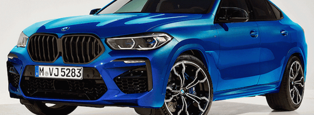 Опубликованы рендеры нового BMW X6 M