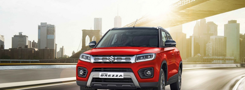 Suzuki представила в Нью-Дели обновленный Vitara Brezza