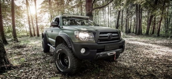 Toyota оформила пикап Tacoma интерьером в стиле хвойного леса