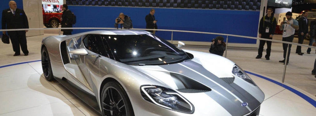 Видео дня: Ford GT затолкали на авто-неделю в Монтерей