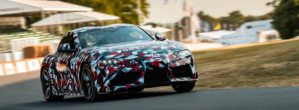 Возрожденная Toyota Supra впервые показалась на видео