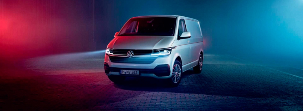 Volkswagen представил обновленный фургон Transporter T6.1