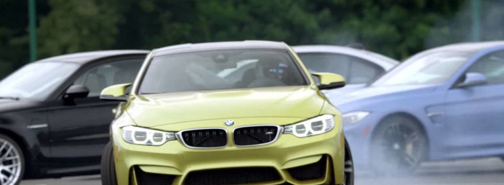 Урок дрифта на «горячей» версии BMW M4