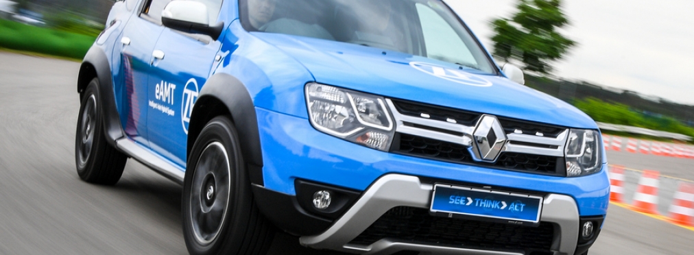 Компания ZF показала гибридный Renault Duster