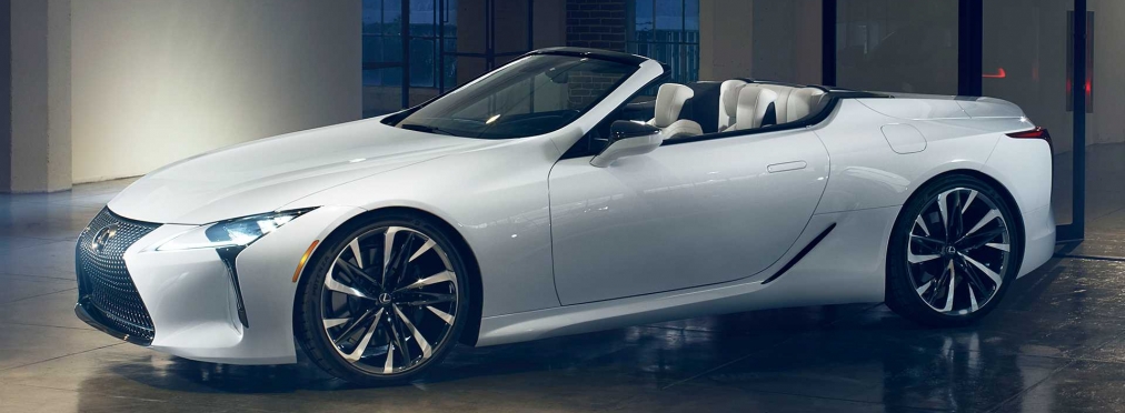 Lexus покажет серийный LC Convertible уже в июле