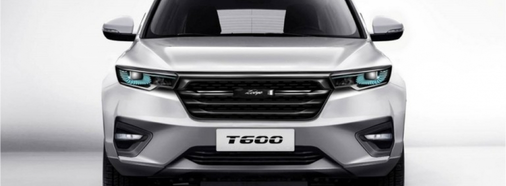 Компания Zotye рассекретила кроссовер T600 нового поколения