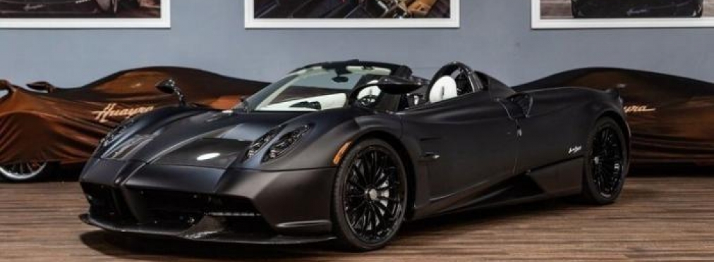 Pagani Huayra вставили на продажу за 2млн. долларов — это уличный Бэтмобиль