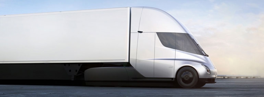 Tesla Semi замечен за работой