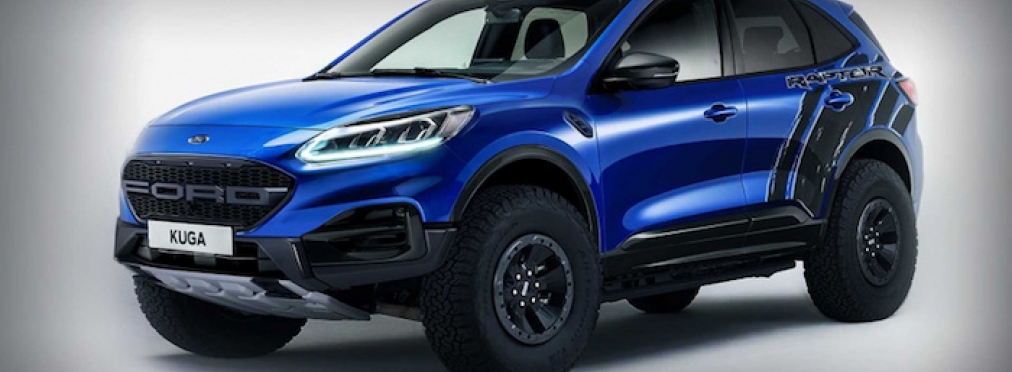 В Сети появились рендеры Ford Escape Raptor