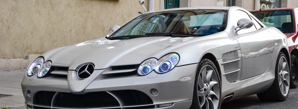 В Украине покажут уникальный Mercedes-Benz SLR McLaren