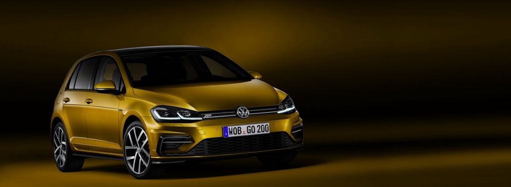 Обновленный Volkswagen Golf обзавелся пакетом R-Line