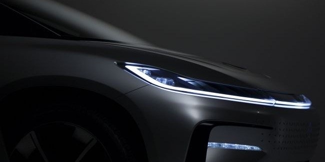 Faraday Future показала тестовую модель электрокара FF91