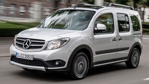 Mercedes-Benz показал электрический минивэн eCitan