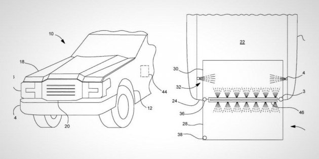 Ford запатентовал открывающуюся «радиаторную решетку»