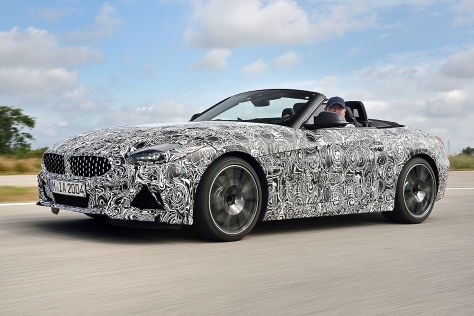 Первые официальные изображения нового BMW Z4