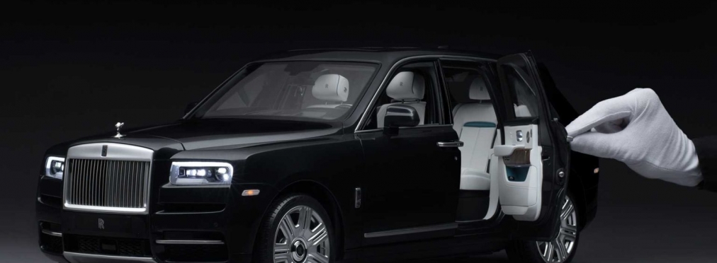 Новый Rolls-Royce Cullinan продают по цене Renault Duster