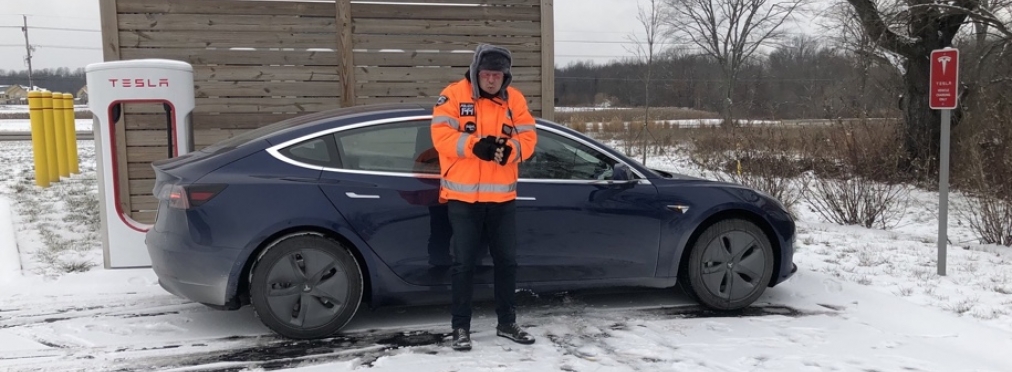 Электрокар Tesla Model 3 стал рекордсменом гонки «Пушечное ядро»