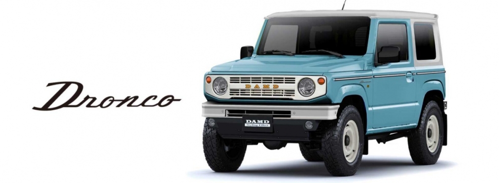 Suzuki Jimny сделали похожим на Ford Bronco