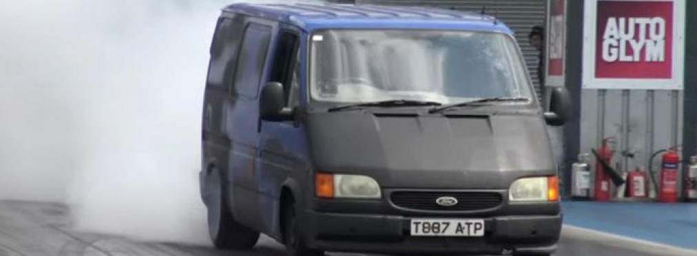 Ford Transit V8 – четверть мили за 12 секунд