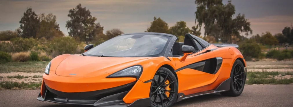 В Украине заметили уникальный суперкар McLaren