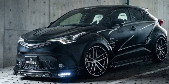 Кроссовер Toyota C-HR стал выглядеть более «угрожающим»