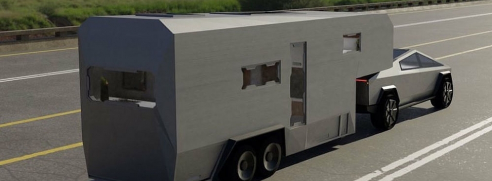 Пикапа Tesla Cybertruck еще нет, а автодом уже придумали