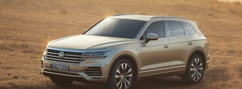 Новый Volkswagen Touareg показали на видео