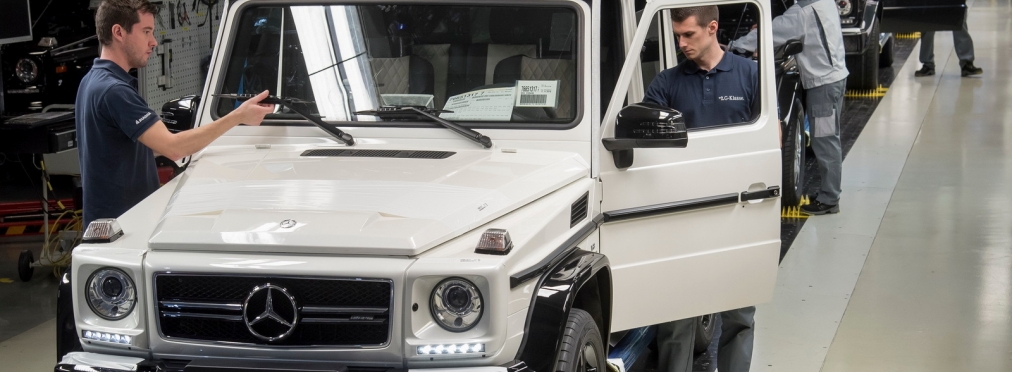 Легендарный Mercedes-Benz G-класса будут выпускать только в Китае