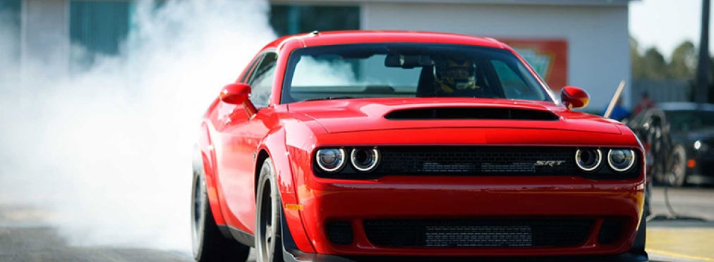 Представлен «стеклянный» рендер на Dodge Challenger Demon Hemi