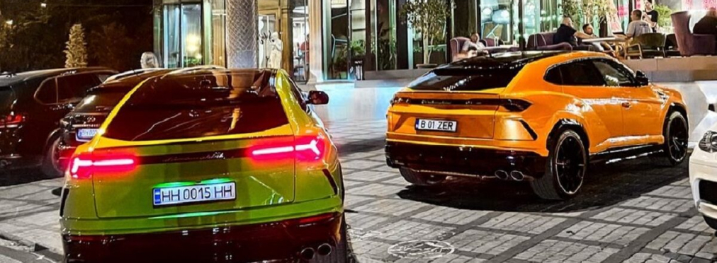 В Украине наблюдается нашествие внедорожных Lamborghini Urus