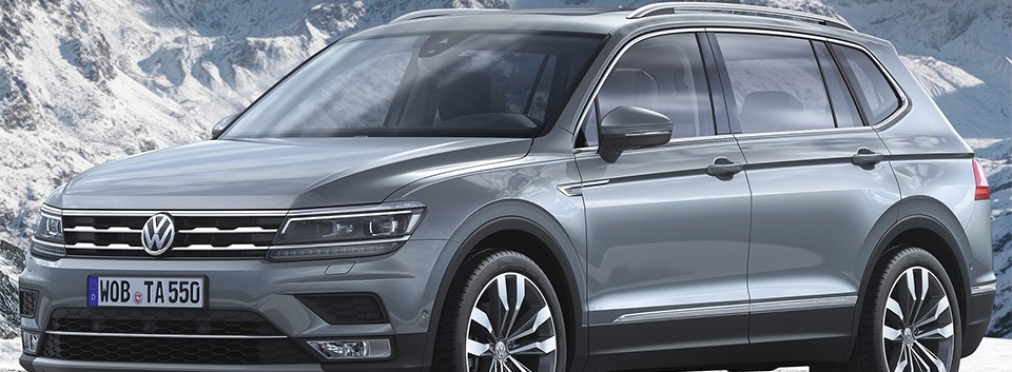 Семиместный Volkswagen Tiguan добрался до европейцев