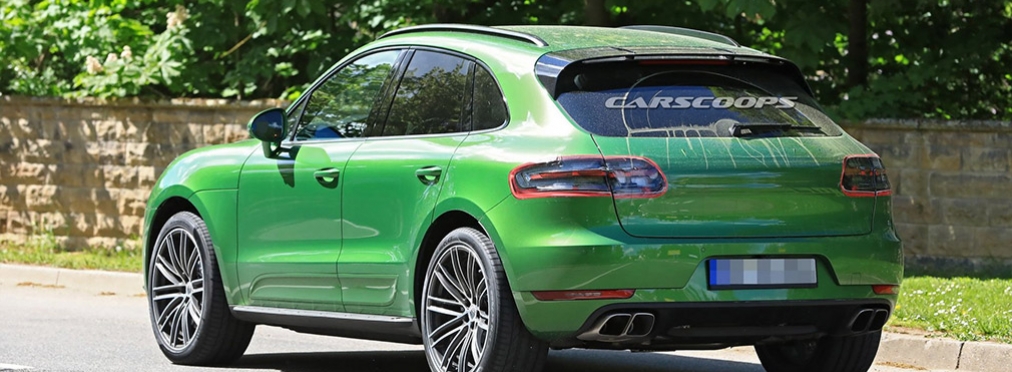 Porsche Macan «засветился» без камуфляжа