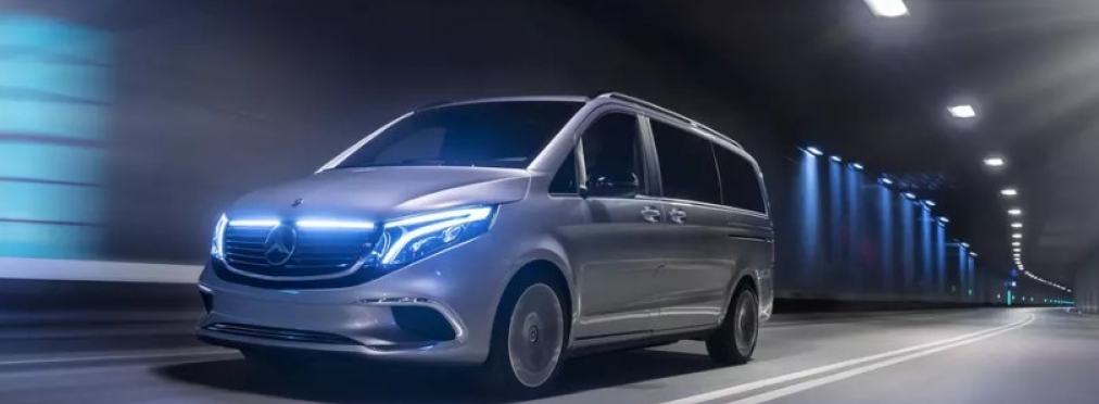 Электроминивэн Mercedes-Benz EQV проедет без подзарядки 400 километров