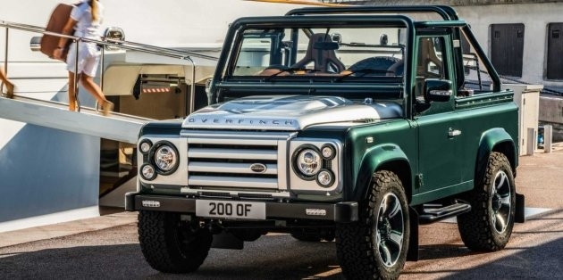 Представлен изумрудный Land Rover Defender от Overfinch