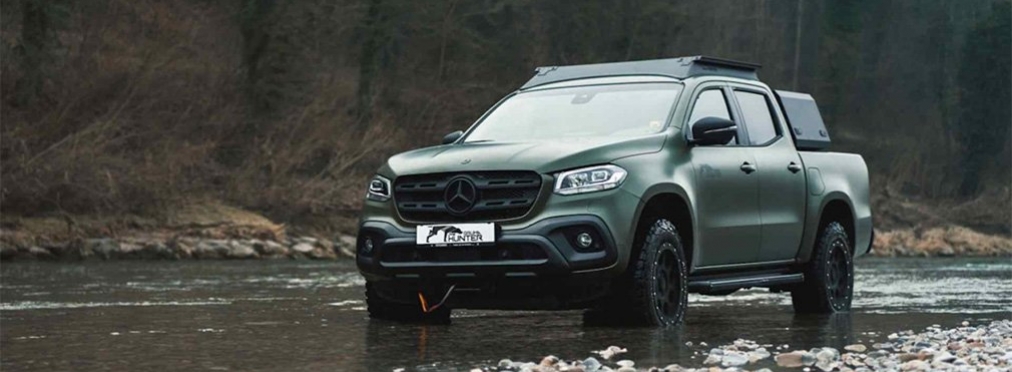 Пикап Mercedes X-Class подготовили к охоте