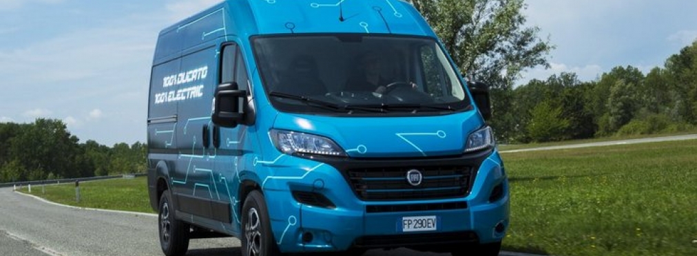 Fiat выпустит электрическую версию микроавтобуса Ducato