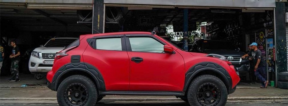 Nissan Juke подготовили к бездорожью